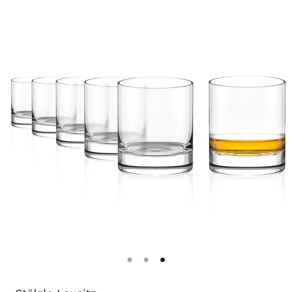 Stölzle Lausitz Whiskey tumbler New York Bar Set of 6 new in box 📦